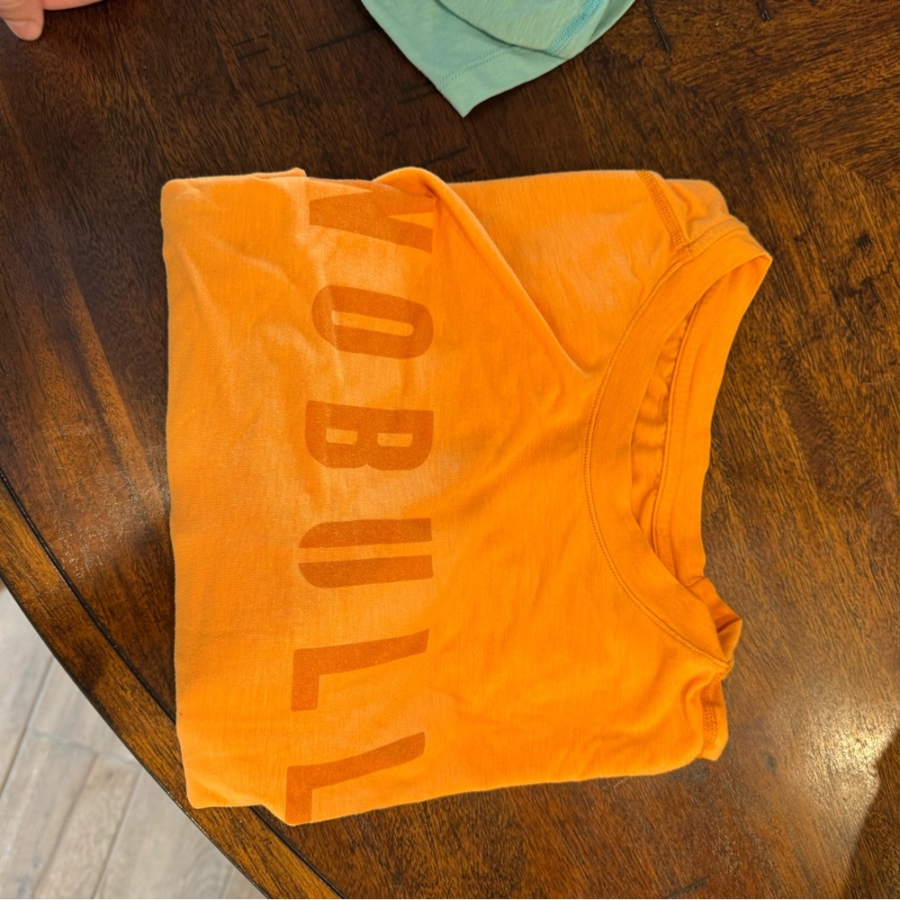 NOBULL Orange Short Sleeve Tee